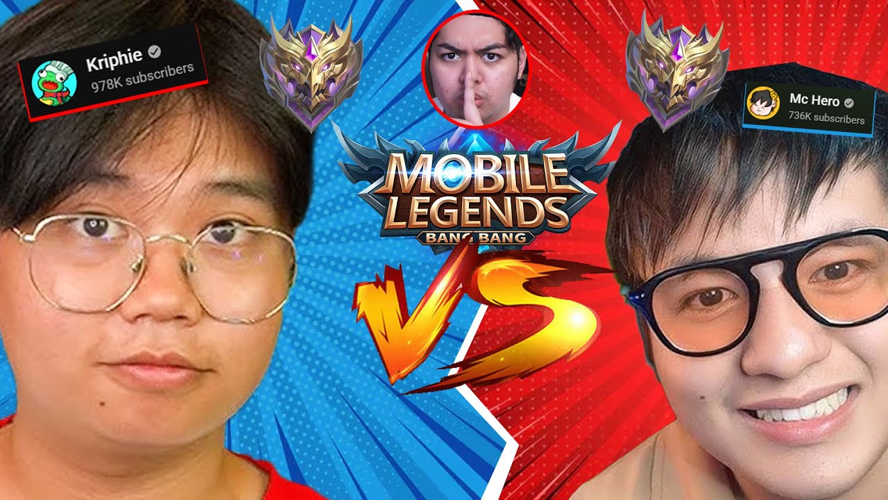 KRIPHIE VS MCHERO 1V1 CHALLENGE SA MOBILE LEGENDS!