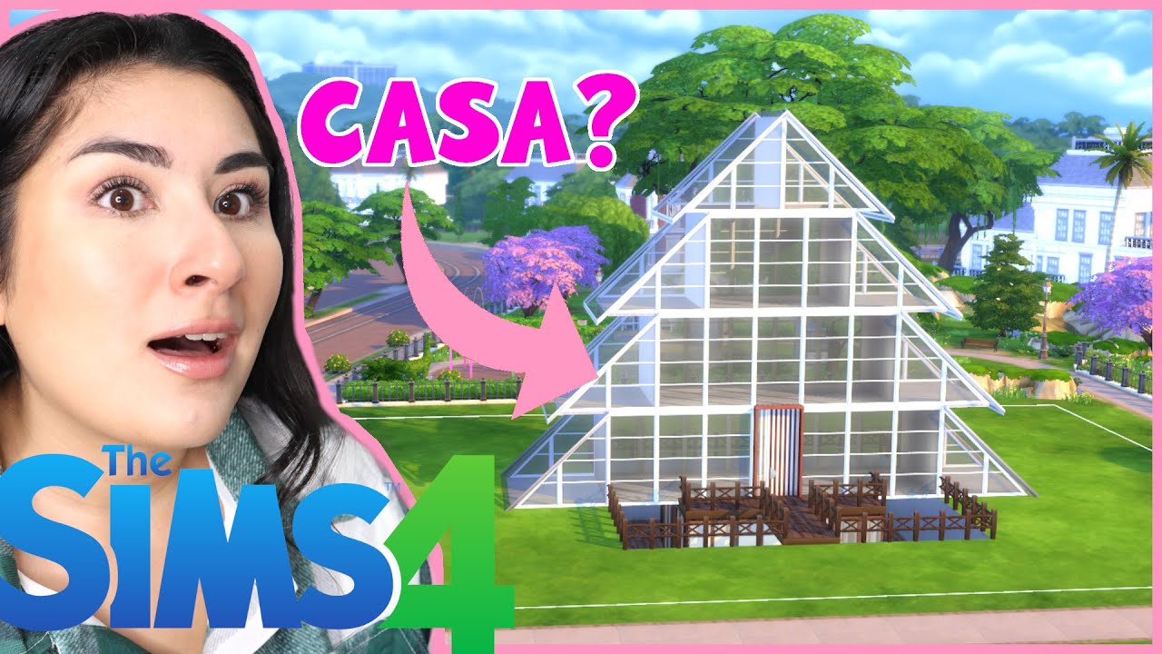 DOVETE VEDERE IL RISULTATO! Casa a forma di ALBERO DI NATALE! Build Ideas - The Sims 4
