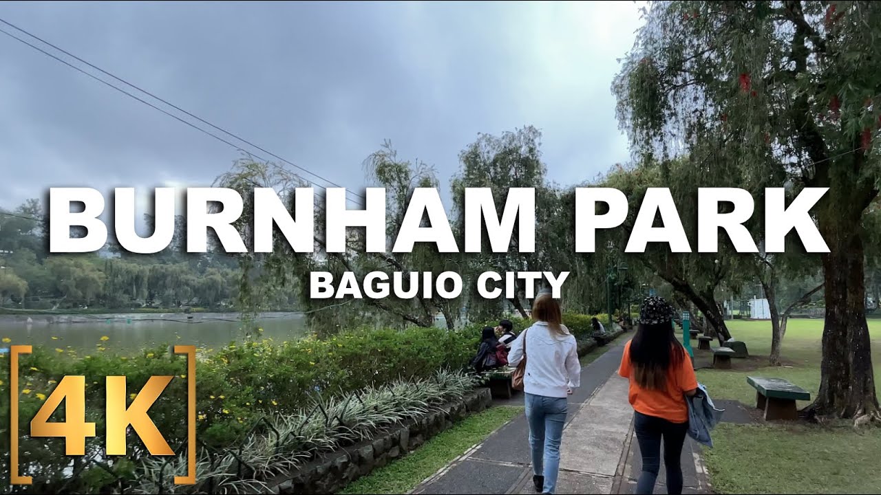 Burnham Park - The most relaxing place in Baguio City | Walking Tour | 4K | Benguet, Philippines