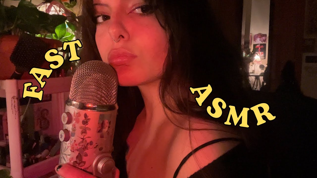 Быстрый и хаотичный, тихий ASMR для людей с СДВГ