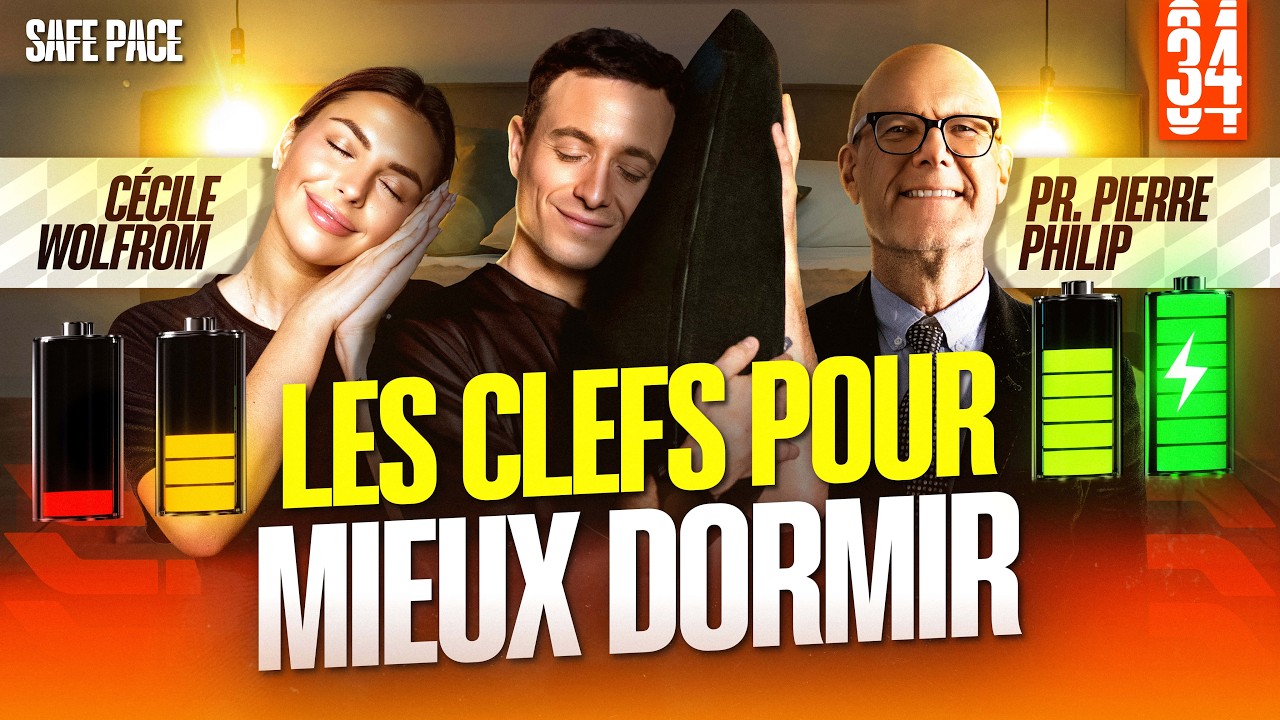 LES CLEFS POUR MIEUX DORMIR 😴 Avec Cécile Wolfrom et Pr Pierre Philip