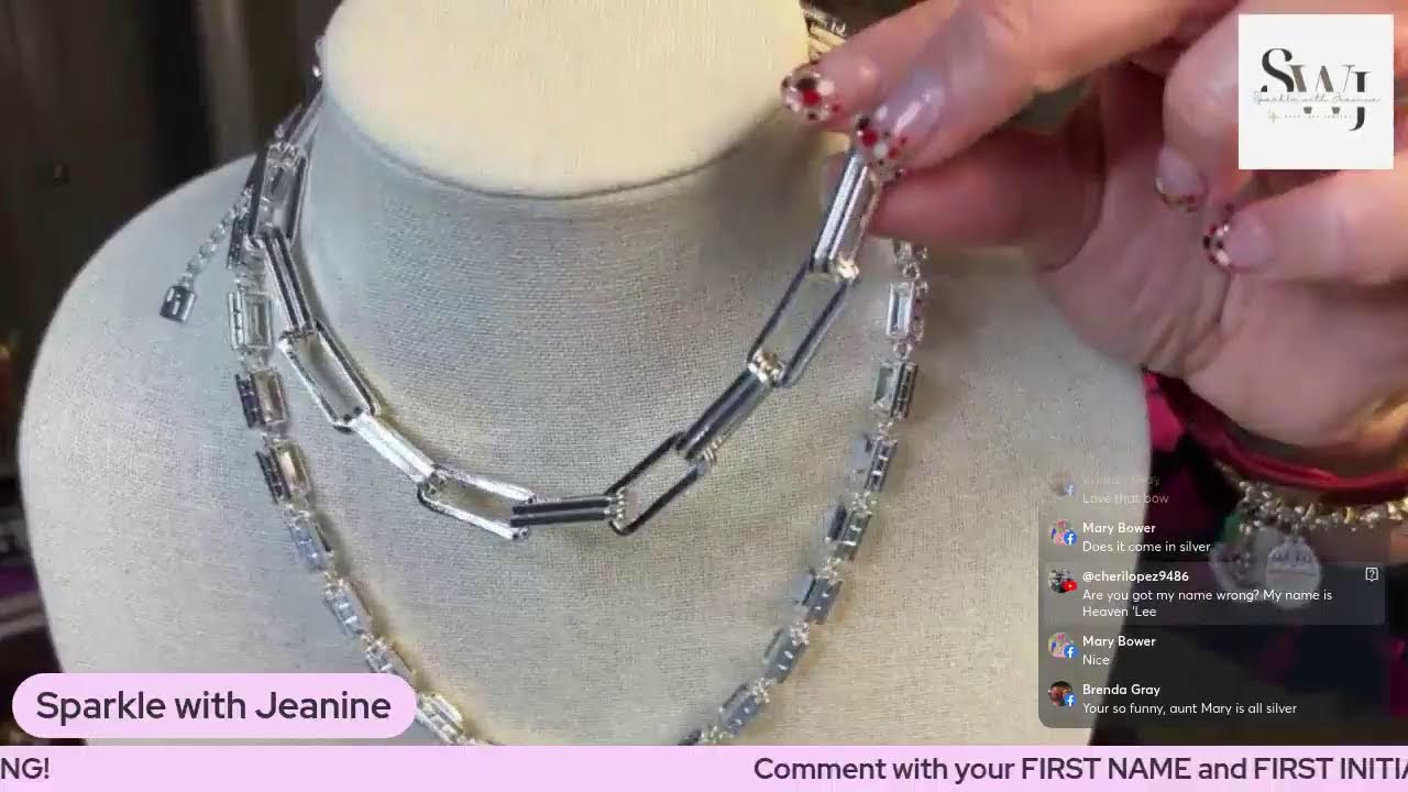 Join me LIVE or catch the REPLAY for a chance to win FREE JEWELRY