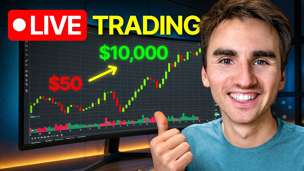 🔴Live Day Trading - If This Breaks, Momentum Could Explodeeeee