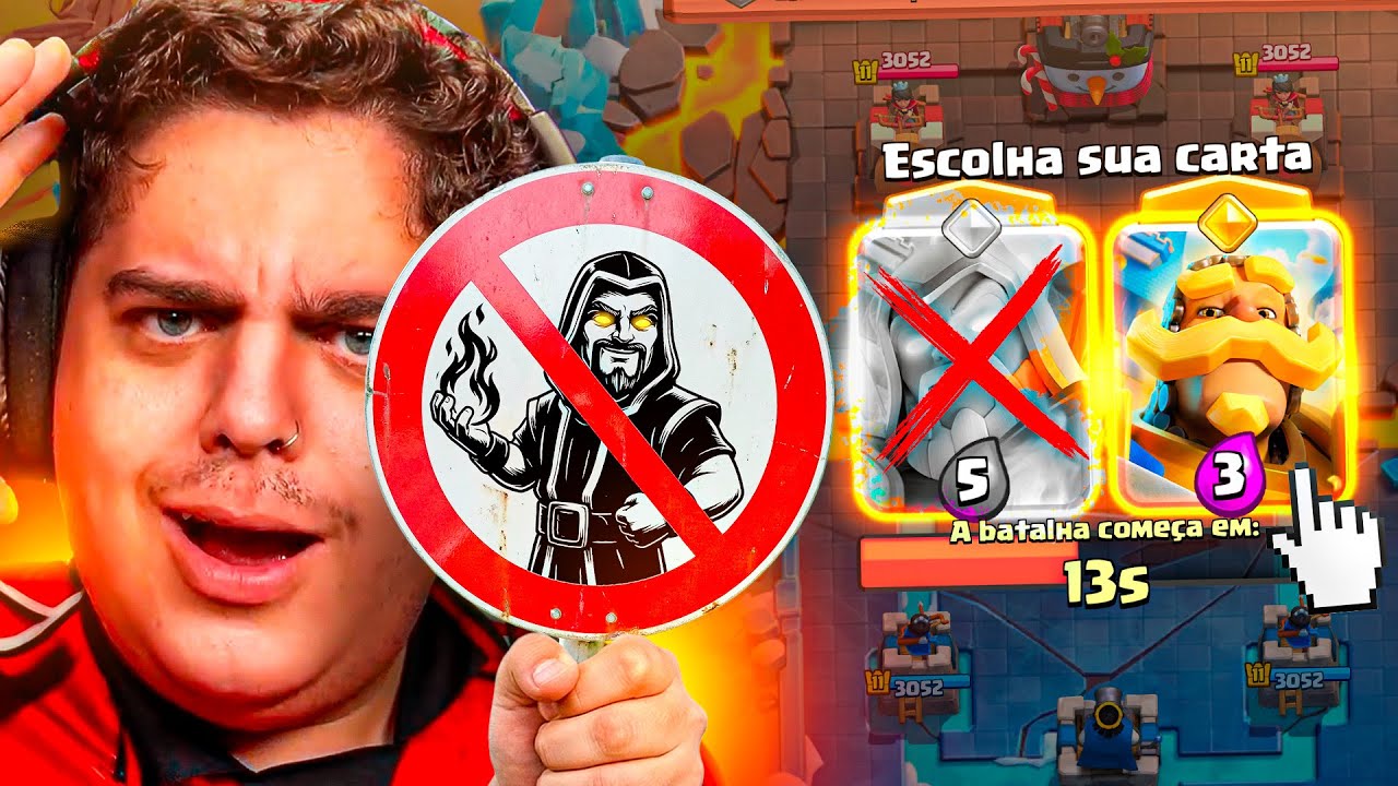 Tentei perder não usando mago heroi no novo desafio!