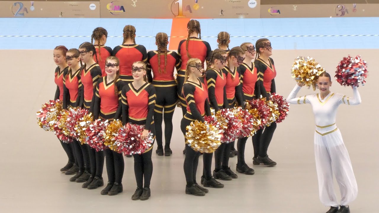 Majorettes *AP klub Brušperk* / PODIO POM SENIOR , mažoretky / Hradec Kralove 2025 |