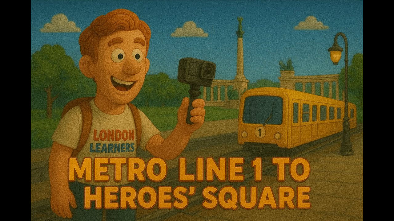 Metro 1 to Heroes’ Square & Városliget | Budapest 4K Travel Vlog | London Learners