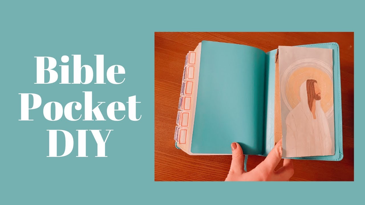 Bible Pocket DIY - Tutorial by Sabrina Yukiko