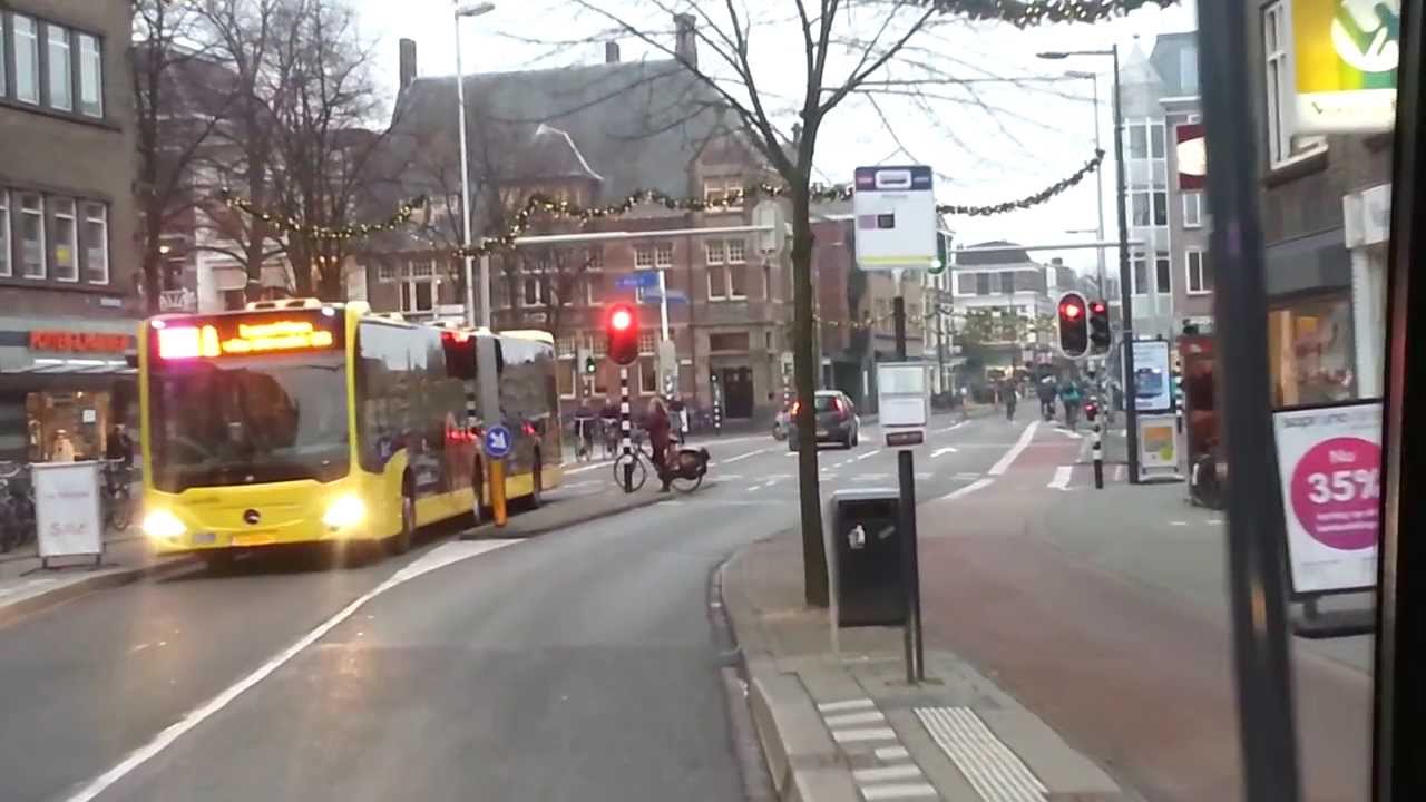 Qbuzz U-OV Buslijn 8 Trajectvideo Lunetten - Tolsteeg - Utrecht - Oudwijk - Diaconessenhuis [OUD]