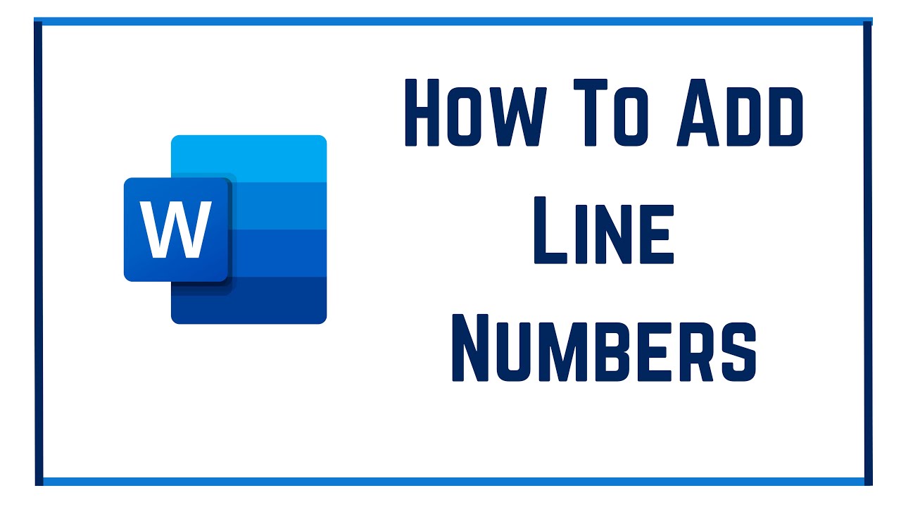 How To Add Line Numbers   |  TechProAdvice