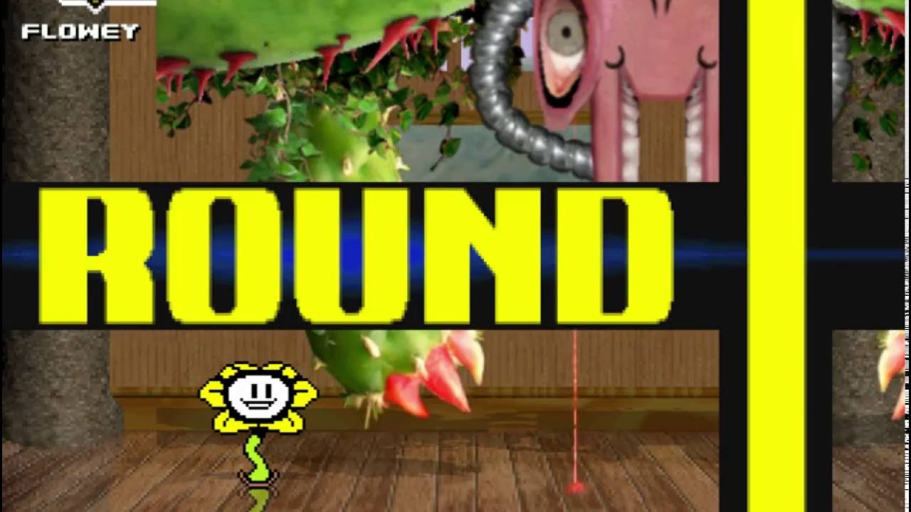 mugen Flowey VS Photoshop Flowey