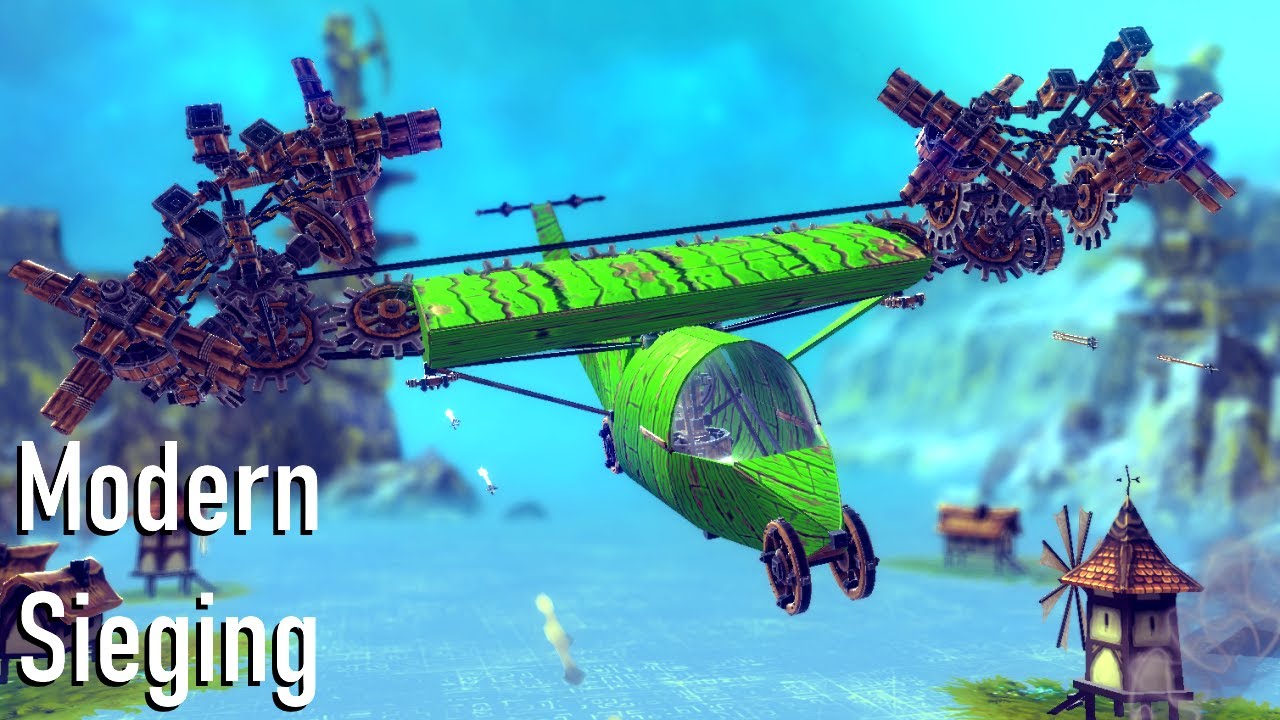 Создание VTOL в Besiege