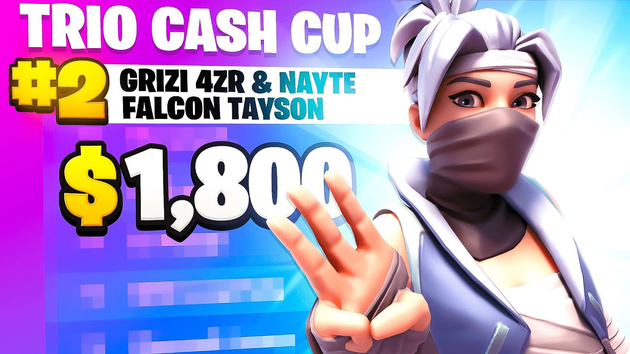 2ND PLACE TRIO CASH CUP (1,800$) 🏆 w/ TaySon & Nayte | 4zr