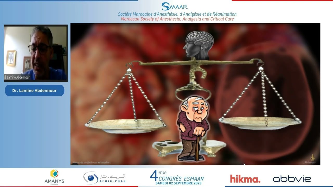 ESMAAR 2023 Hémorragie Cérébrale sous anticoagulant.L. Abdennour, Paris