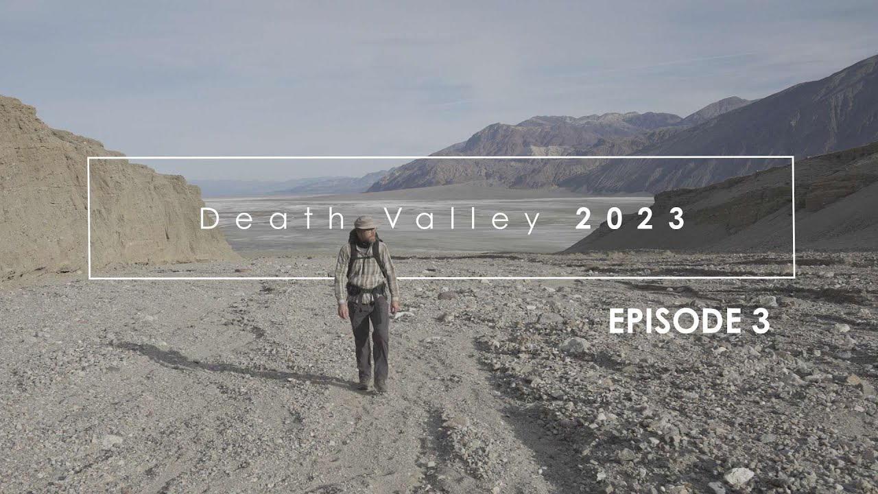 Широкоформатная пейзажная фотография в Долине Смерти, зима 2023: Эпизод 3