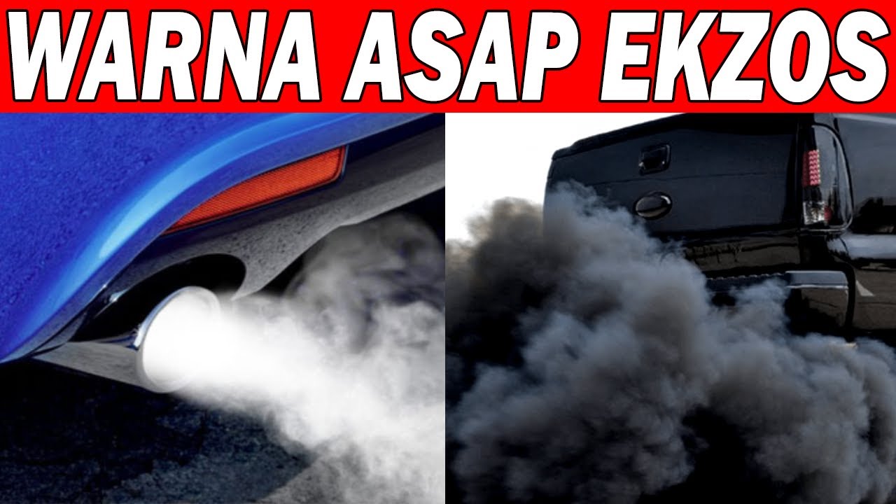 Asap Ekzos HITAM, BIRU, PUTIH Dan KELABU - Apa Maknanya?