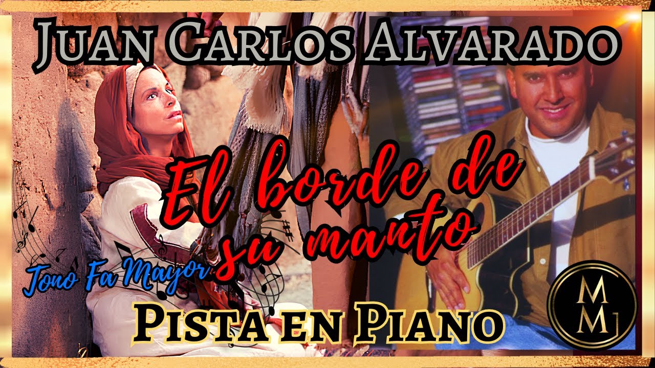 El borde de su manto Pista en Piano-tono de mujer Fa
