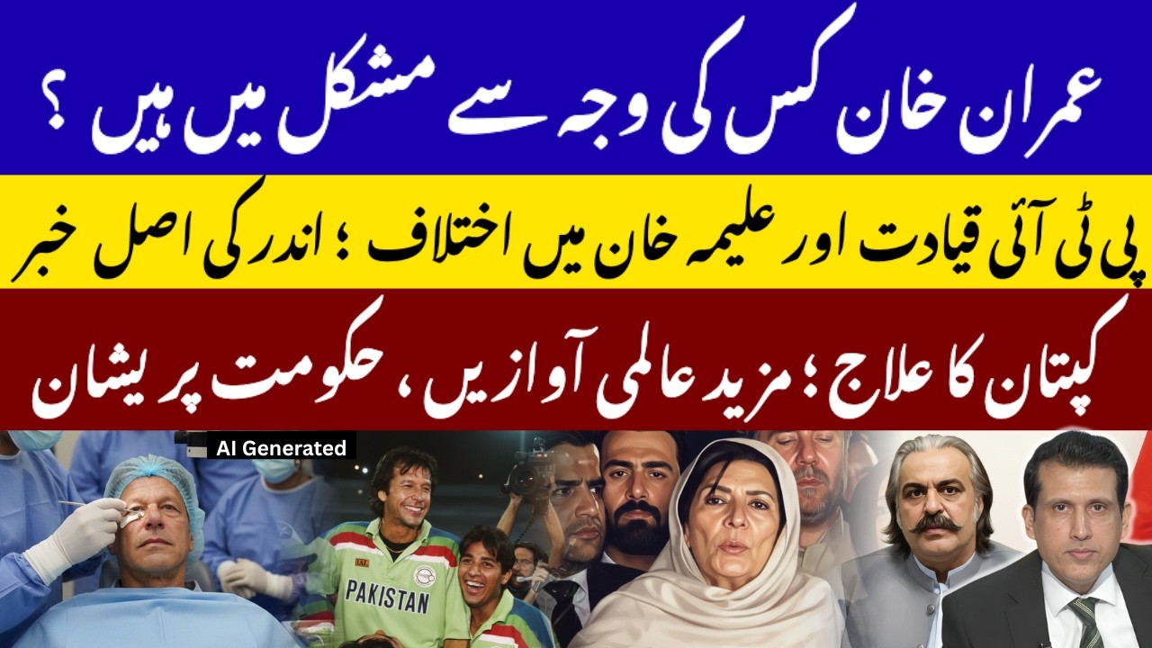 Cricket Captains Raises Voice for Imran Khan | PTI Leadership vs Aleema Khan | Power Struggle in PTI