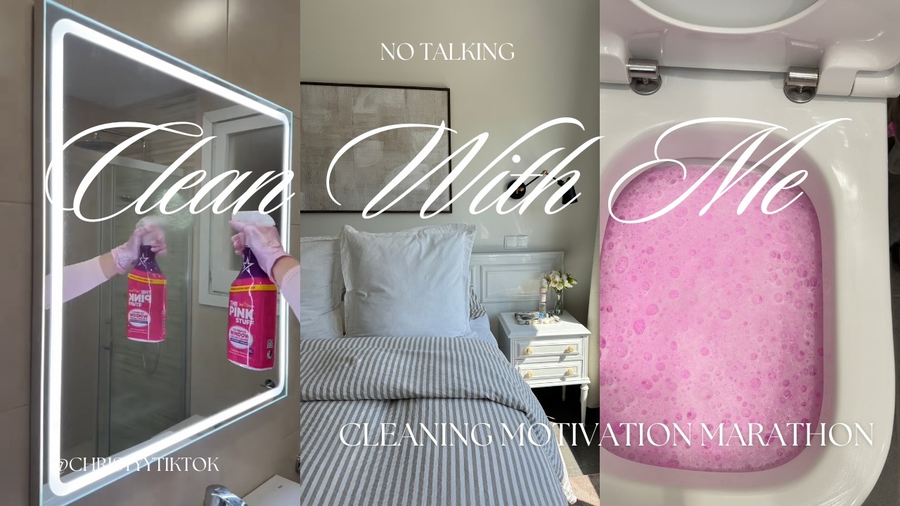 HUGE CLEANING MOTIVATION MARATHON 🌸 CLEAN, RESTOCK & ORGANIZE WITH ME THROUGHOUT THE SEASONS 🌸 asmr