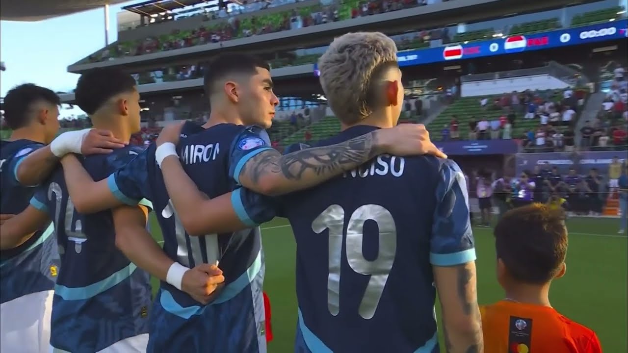 Paraguay National Anthem vs Costa Rica (Copa America 2024)