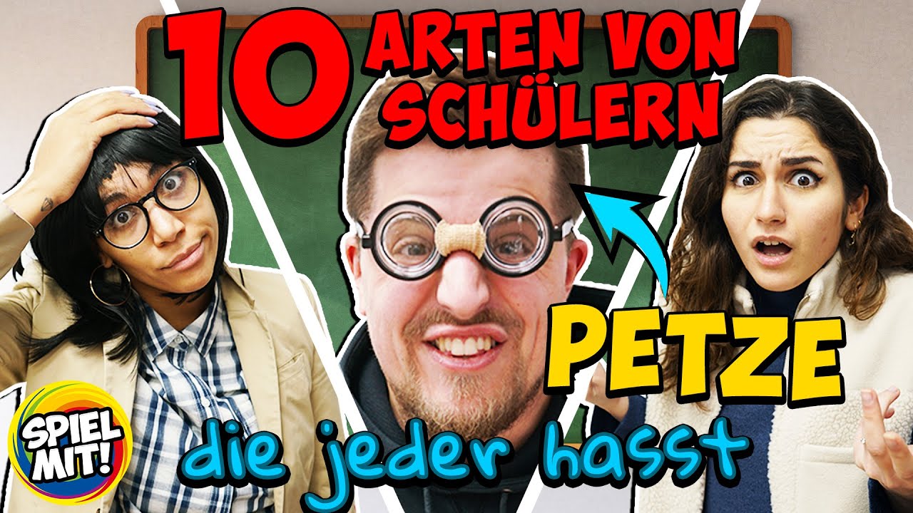 10 ARTEN von SCHÜLERN, DIE JEDER HASST!