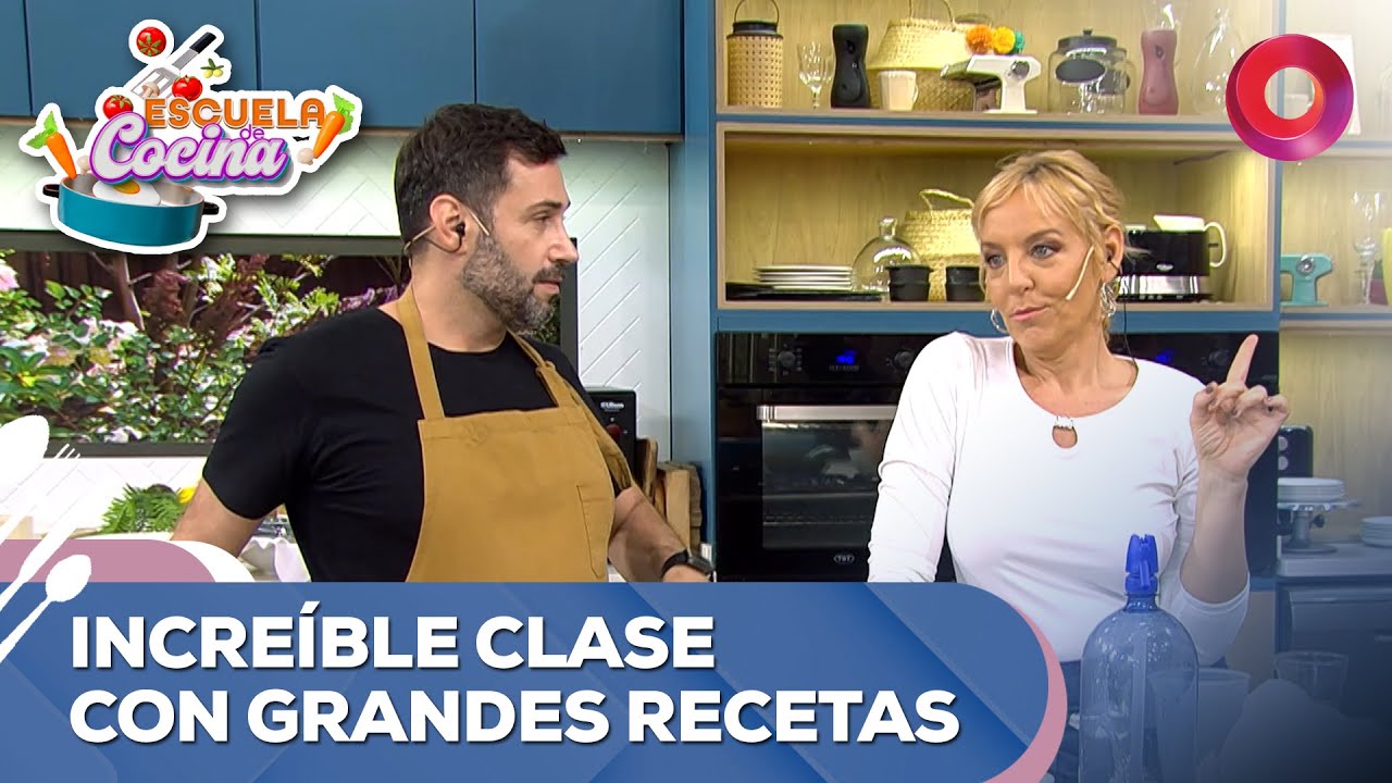 Increíble CLASE DE COCINA con grandes recestas | #EscuelaDeCocina Completo - 04/04 - El Nueve