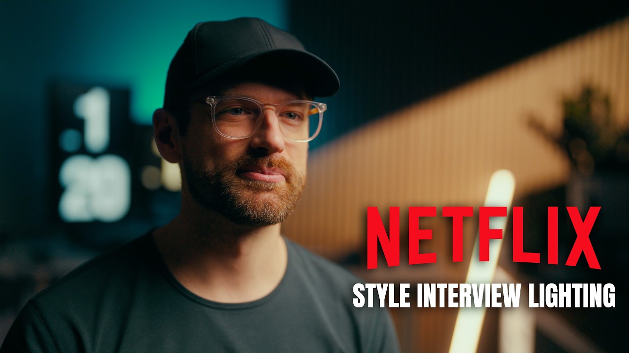 Снимайте кинематографические интервью, как в Netflix, за 2 минуты