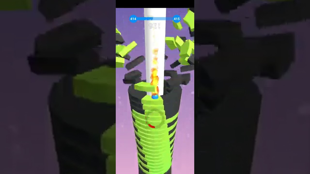 Stack Ball-Crash Platforms Gameplay / Level