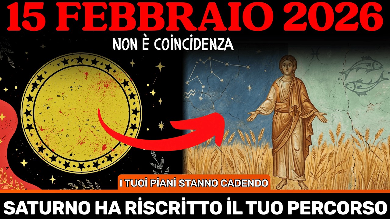 15 FEB: I tuoi piani CAMBIERANNO all'improvviso - ma non e un caso