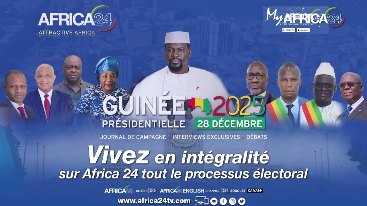 Le JT Campagne présidentielle Guinée 2025 : édition du 26 décembre 2025