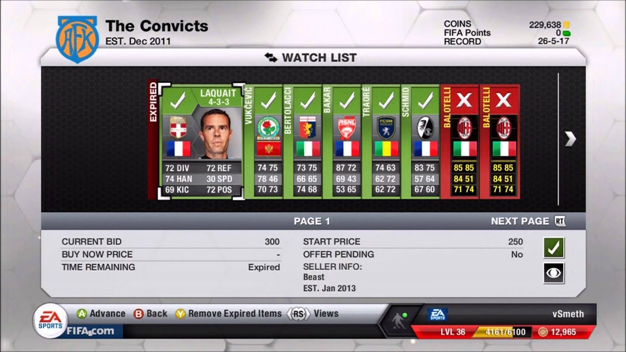 FUT 13 Trading Tips