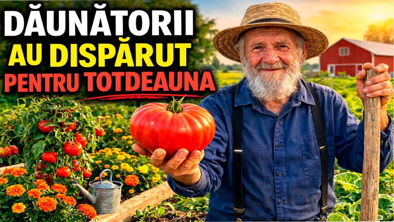 10 secrete tradiționale care elimină instant dăunătorii din grădină pentru totdeauna!