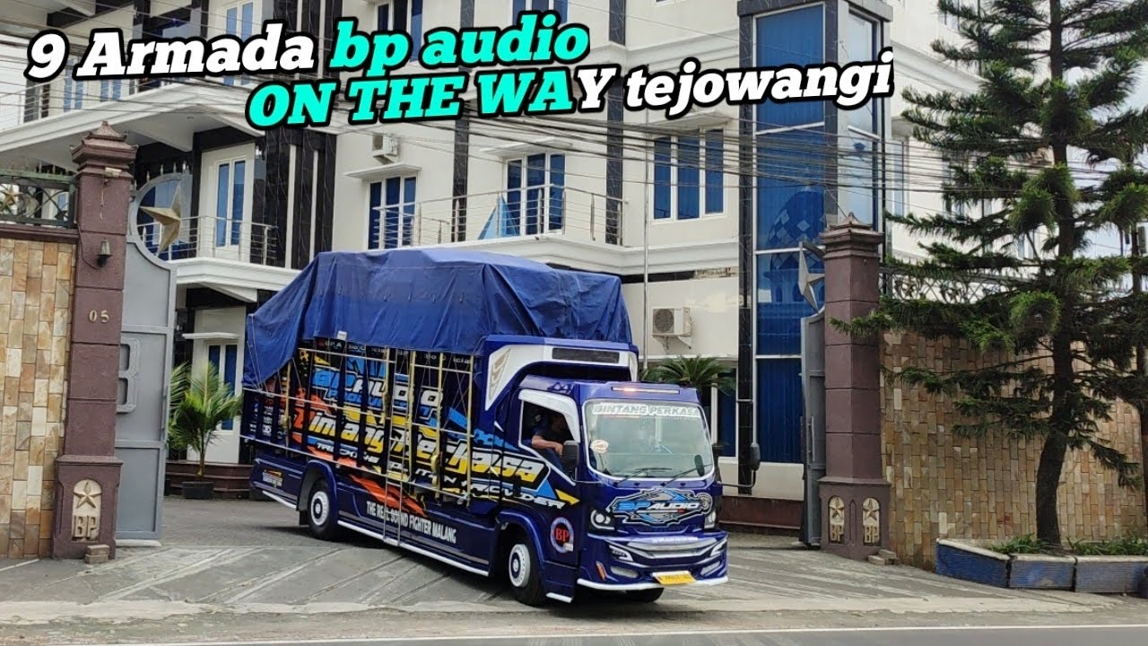Renteng renteng‼️9 Armada bp audio menuju road show ke 3 tejo wangi pasuruan. 