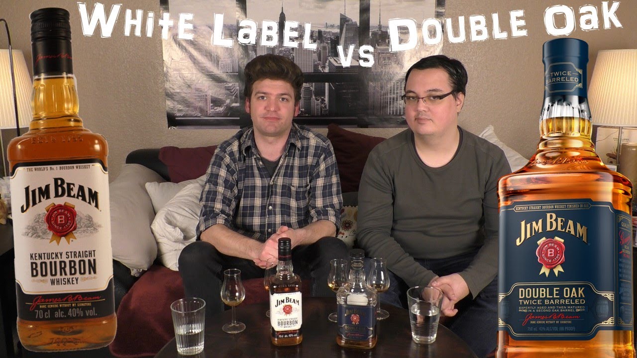 Jim Beam: White Label vs Double Oak - Bourbon Whiskey Verkostung