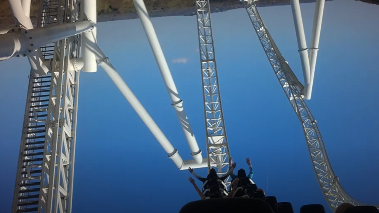 Hyperia - Thorpe Park - Back Row (4K HD POV) - April 2025