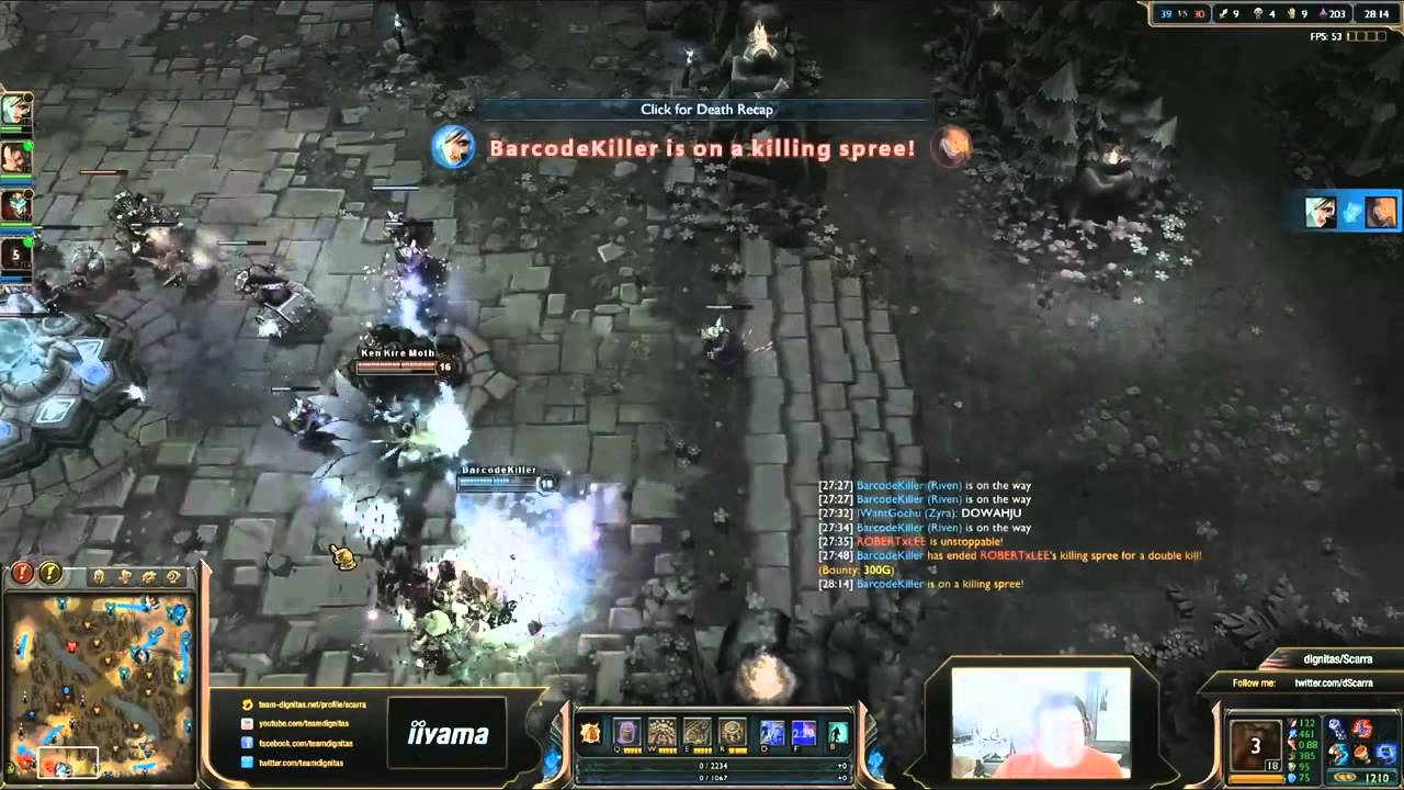 Faker Destroying NA Solo Q with Riven