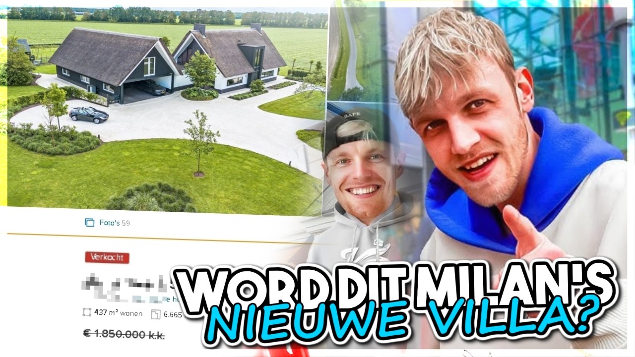 MILAN KNOL ZIJN NIEUWE VILLA?