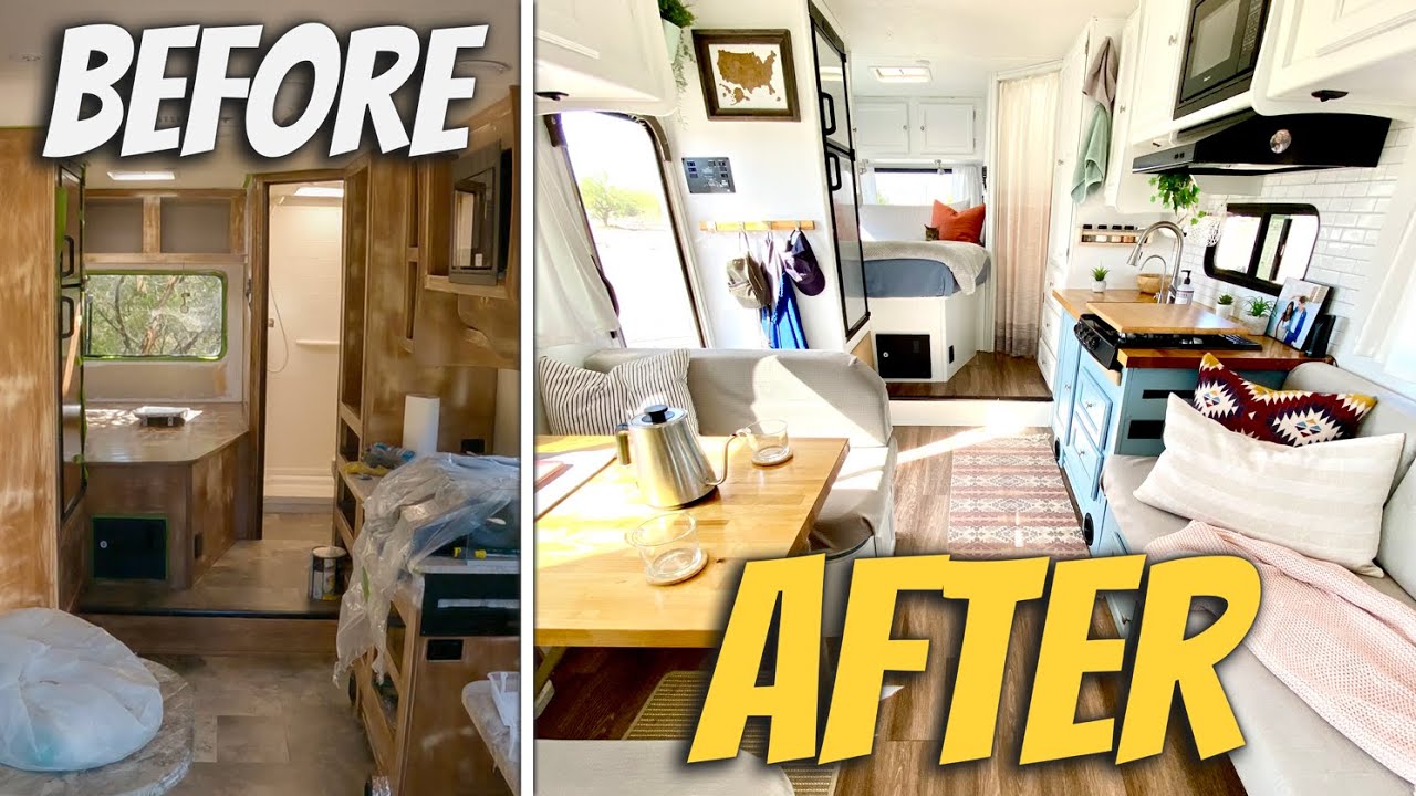 Complete RV Renovation in Just 3 Weeks! | Timelapse