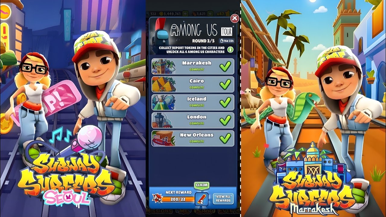 Subway surfers World Tour Seoul - Amoung Us Tour - 2025 Gameplay 