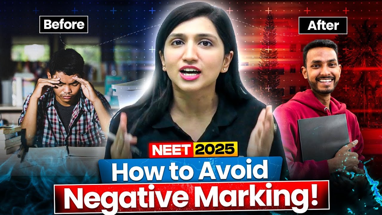 🚫❌ How to Avoid Negative Marking in NEET 2025! | Akansha Karnwal #neet2025 #akanshakarnwal