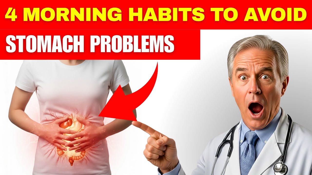 4 Morning Habits to Avoid Stomach Problems (Gas, Acidity, Bloating) | Gut Health