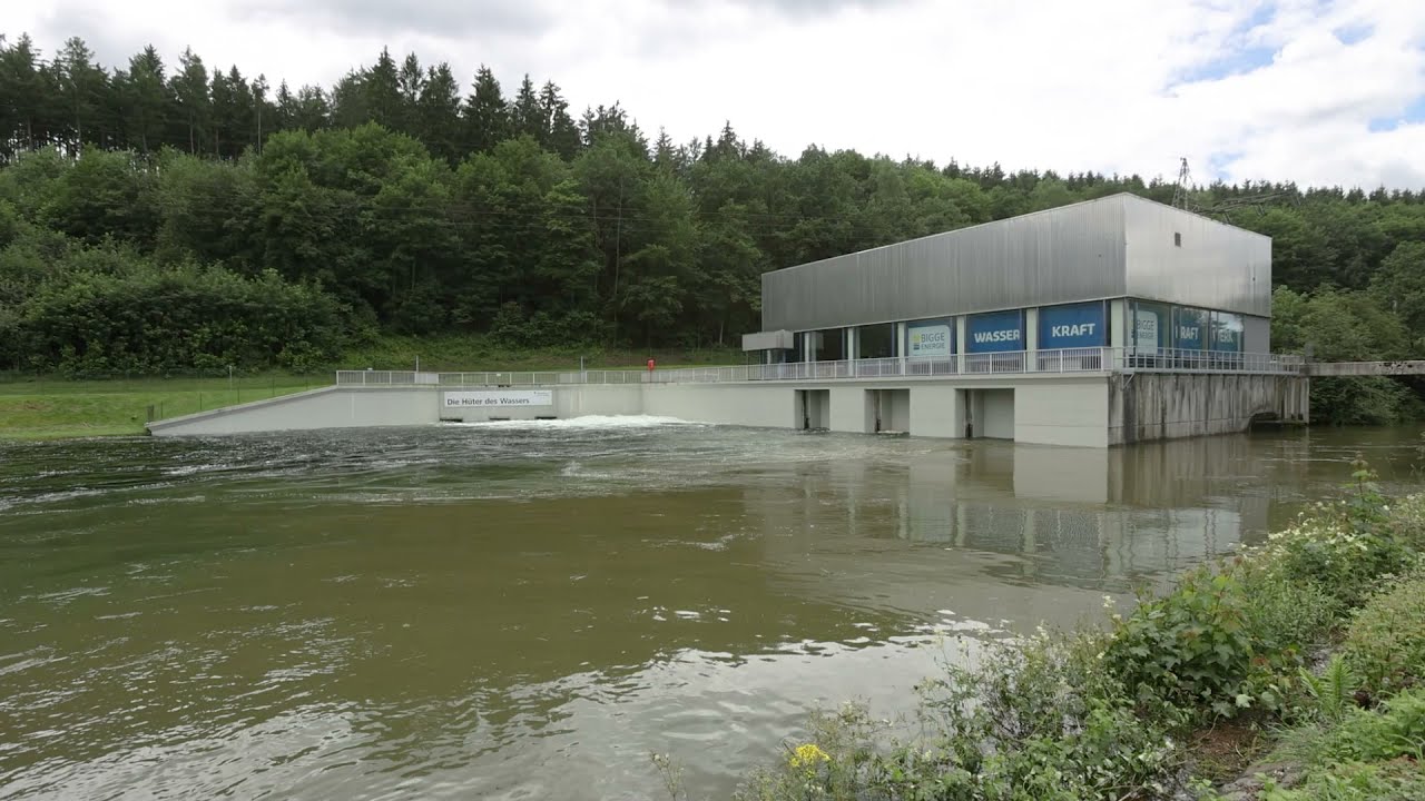 Biggetalsperre Hochwasserüberlauf - 15.7.2021
