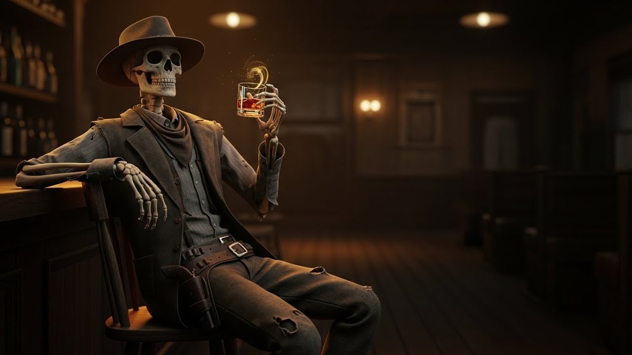 Haunted West Ride &ndash; Graveyard Cowboy Dark Country