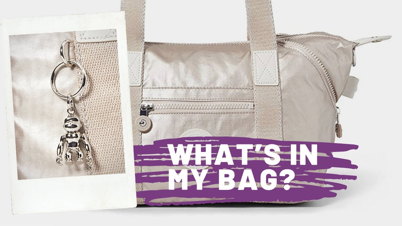 Kipling Basic Plus Art Mini Metallic Glow - What's in my bag? 2022