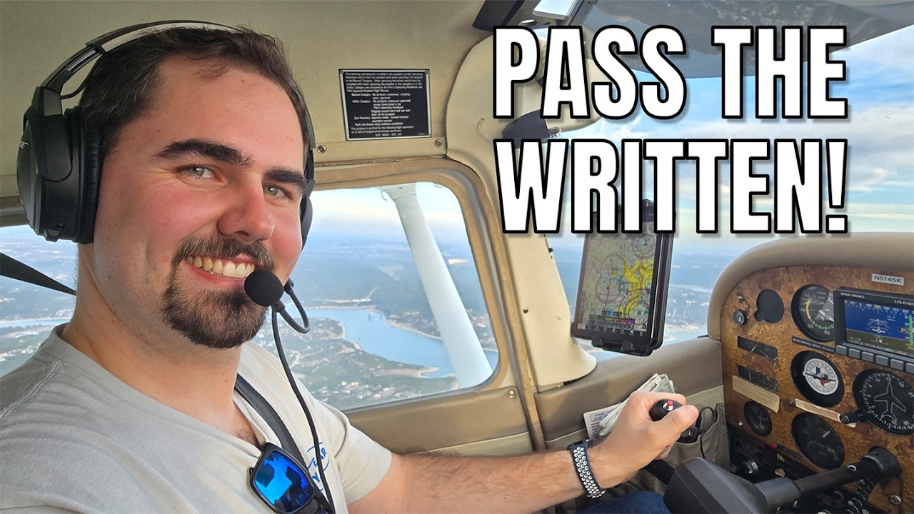 How I Passed the FAA Written Exam FAST private pilot