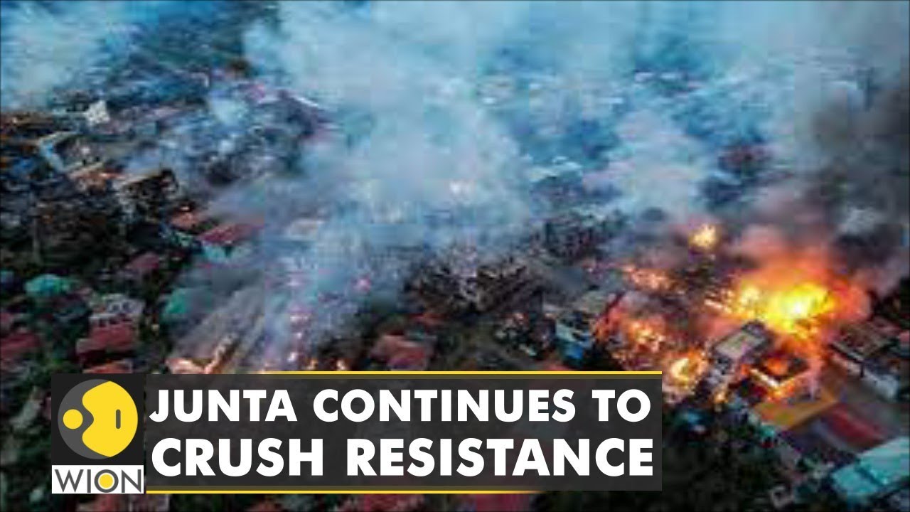 Junta burns over 100 villages in Central Myanmar | Latest English News | WION