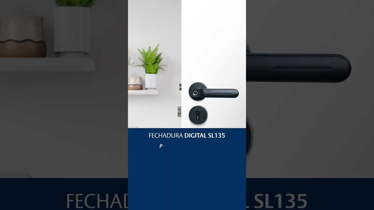 Atualize sua casa com a fechadura SL 135 da Papaiz