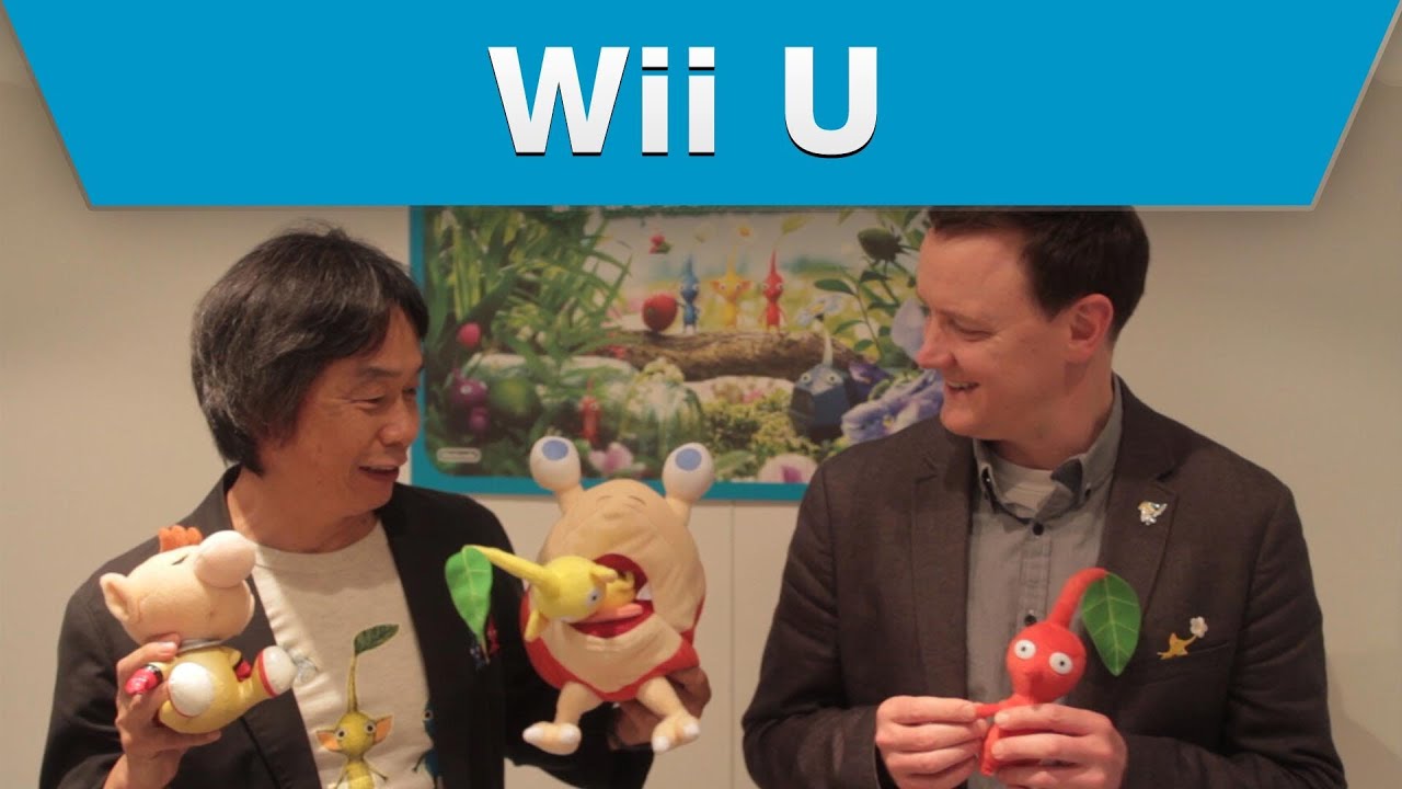 Shigeru Miyamoto Talks About Pikmin 3