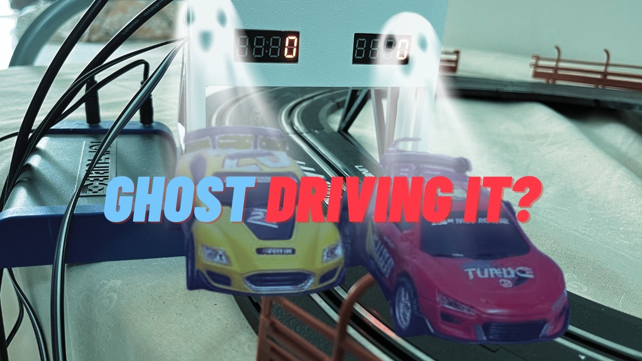 WiFi Ghosts Kept Cheating at My Slot Car Race