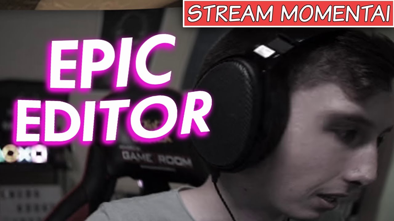 APIE NAUJĄ KANALO VIDEO EDITOR'IŲ [Stream Momentai]