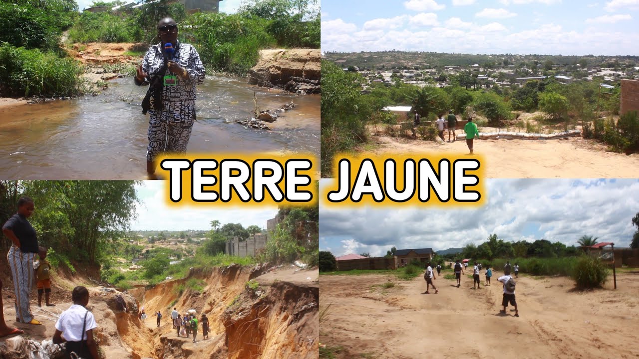 🌍🇨🇩Découverte TERRE JAUNE DANS LA COMMUNE DE N'SELE